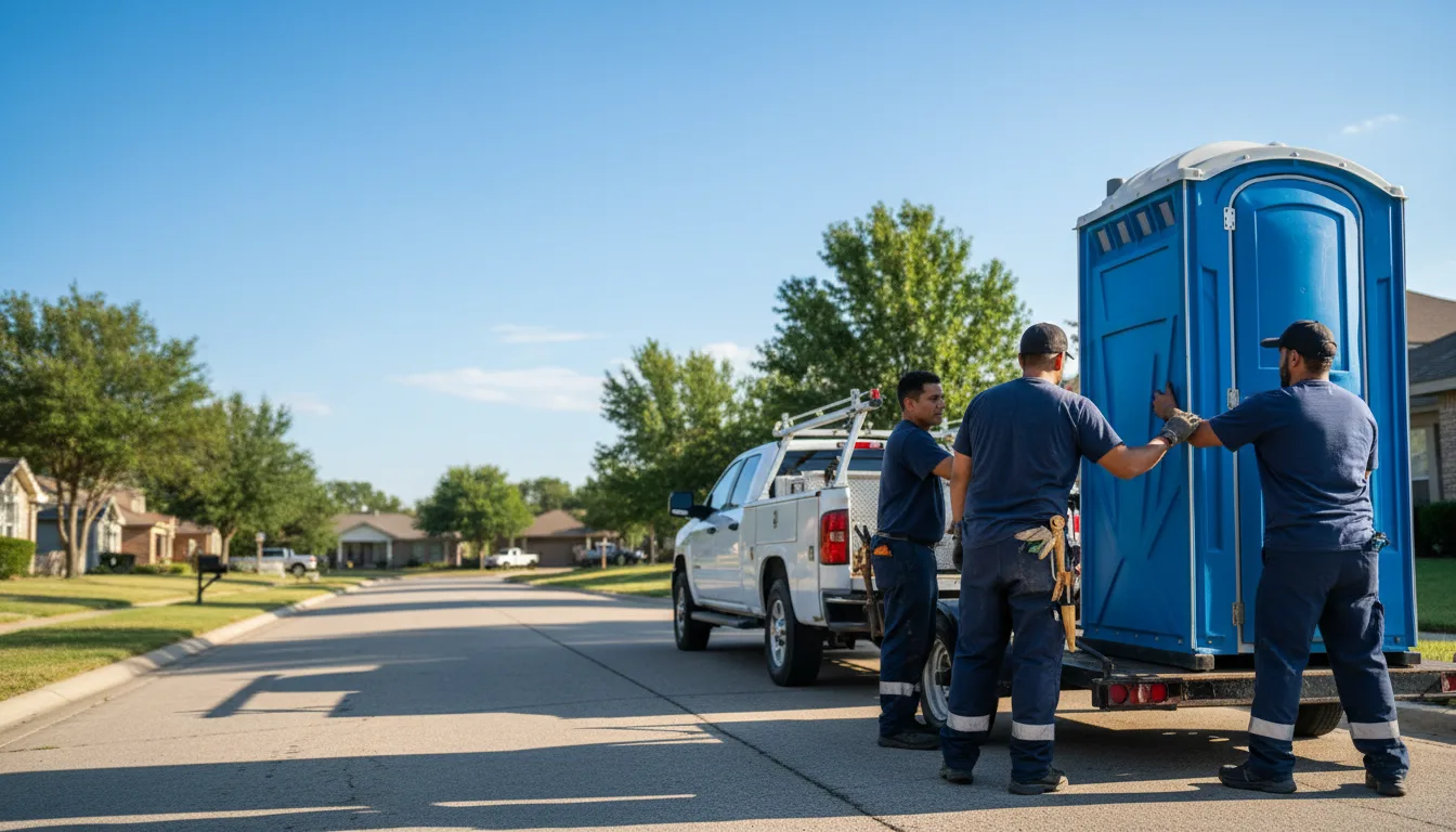Portable Toilet Rental in Blue Bell, PA near me
